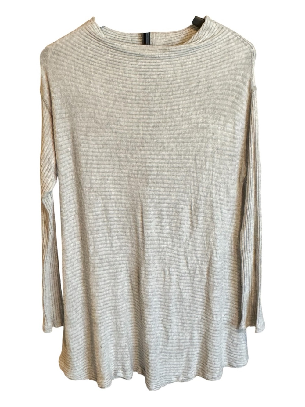 We The Free Light Gray Ribbed Knit with Open Back